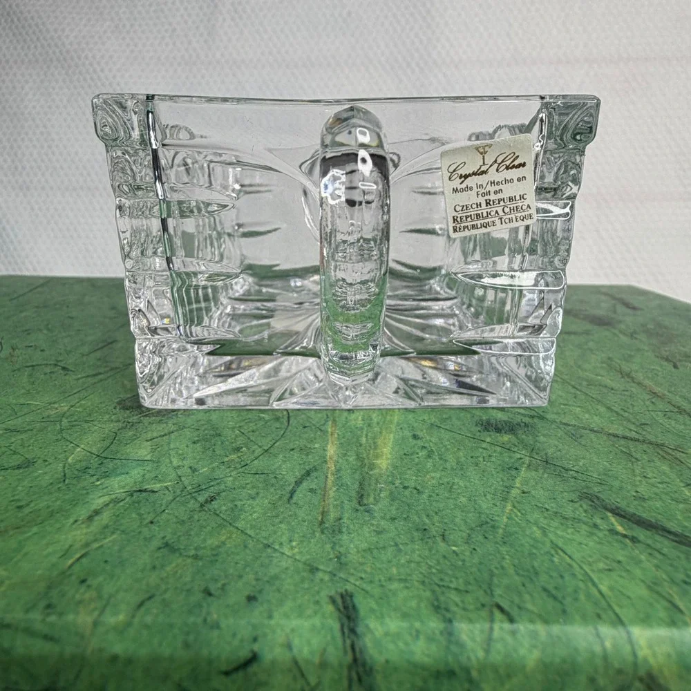 Fifth Avenue Crystal Sugar/Tea Caddy 2 x 4
